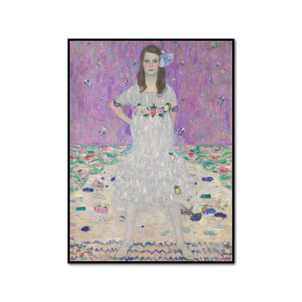 Gustav Klimt, Mäda Primavesi, 1912-1913, Artblock in 3 sizes by 2020ArtSolutions