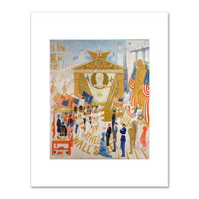 Florine Stettheimer, The Cathedrals of Wall Street, 1939, The Metropolitan Museum of Art. Fine Art Prints in various sizes by 1000Artists.com