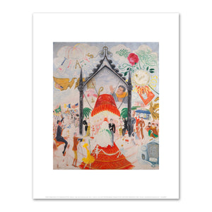 Florine Stettheimer, The Cathedrals of Fifth Avenue, 1931, The Metropolitan Museum of Art. Fine Art Prints in various sizes by 1000Artists.com