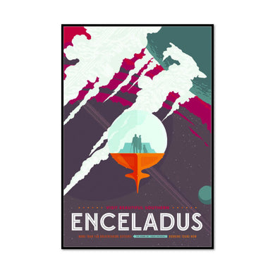 Visit Beautiful Southern Enceladus Artblock