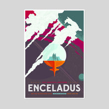 Visit Beautiful Southern Enceladus Artblock