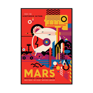 Mars: Multiple Tours Available Artblock