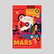 Mars: Multiple Tours Available Artblock