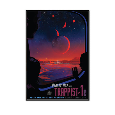 Planet Hop from Trappist-1e Art Block