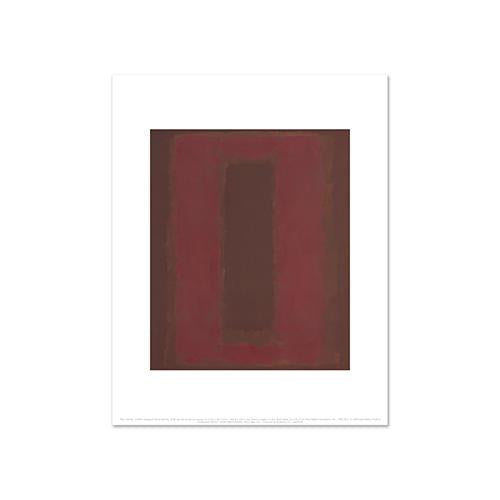 Mark Rothko, Untitled (Seagram Mural sketch), Fine Art Prints in various sizes by 1000Artists.com