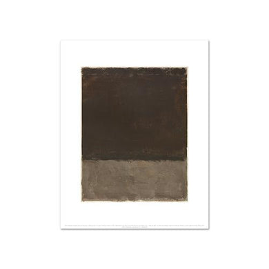 Mark Rothko, Untitled (Brown and gray), Fine Art Prints in various sizes by 1000Artists.com