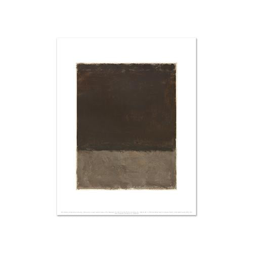 Mark Rothko, Untitled (Brown and gray), Fine Art Prints in various sizes by 1000Artists.com