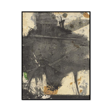 Franz Kline, Untitled, 1940s-1950s, Framed Art Print with black frame in 3 sizes by 1000Artists.com