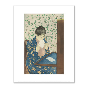 Mary Cassatt, The Letter, 1890-1891, Fine Art Print in various sizes by 1000Artists.com