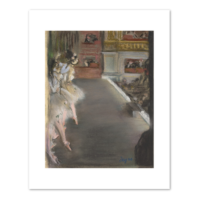 Edgar Degas, Dancers at the Old Opera House,  c. 1877, Fine Art Prints in various sizes by 1000Artists.com