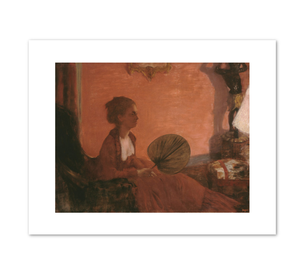 Edgar Degas, Madame Camus,  1869/1870, Fine Art Prints in various sizes by 1000Artists.com