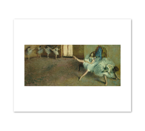 Edgar Degas, Before the Ballet, 1890/1892, Fine Art Prints in various sizes by 1000Artists.com