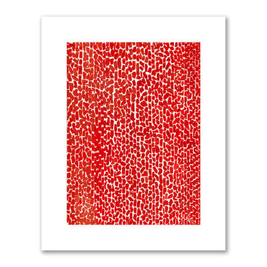 Alma Thomas, Red Rose Cantata, 1973, National Gallery of Art, Washington DC. Fine Art Prints in various sizes by 1000Artists.com