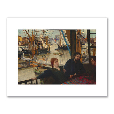 James McNeill Whistler, Wapping, 1860–1864, National Gallery of Art, Washington DC. Fine Art Prints in various sizes by 1000Artists.com