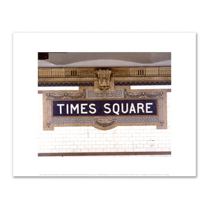 David Lubarsky, Times Square Mosaic: 42nd Street-Times Square Station (IRT Seventh Avenue Line), ca. 1990s, Art Prints in 4 sizes by 2020ArtSolutions