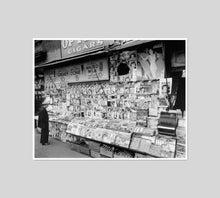 Newsstand, 32nd Street and Third Avenue, Manhattan by Berenice Abbott Artblock