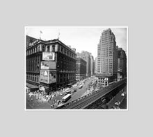 Herald Square, 34th and Broadway, Manhattan by Berenice Abbott Artblock