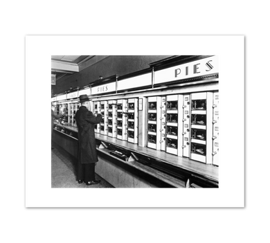 Berenice Abbott, Automat, 977 Eighth Avenue, Manhattan, Fine Art Prints in various sizes by 1000Artists.com