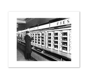 Berenice Abbott, Automat, 977 Eighth Avenue, Manhattan, Fine Art Prints in various sizes by 1000Artists.com