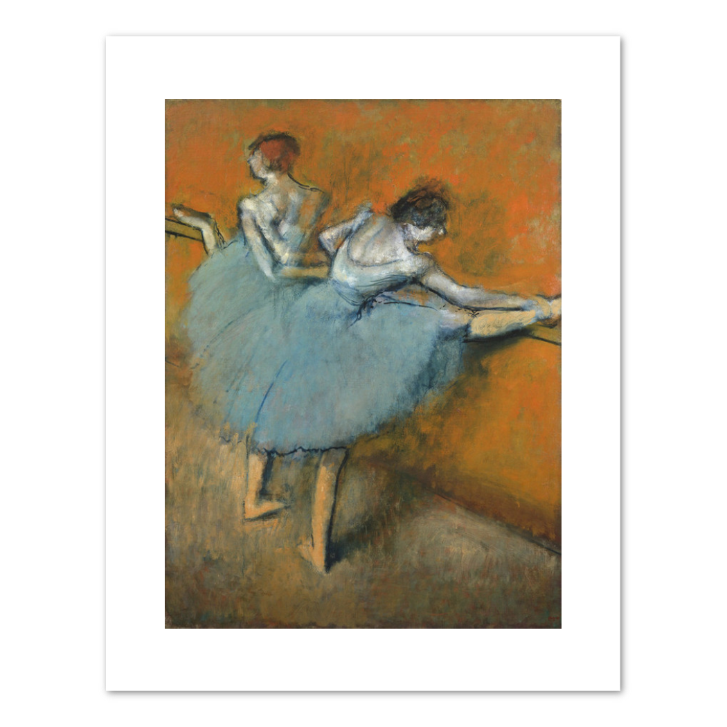Hilaire-Germain-Edgar Degas, Dancers at the Barre, c. 1900, Fine Art Prints in various sizes by 1000Artists.com
