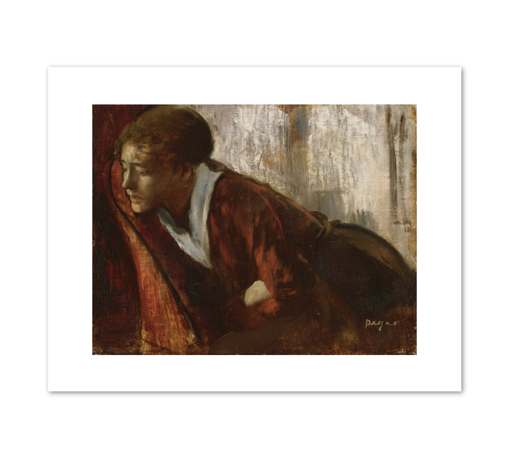 Hilaire-Germain-Edgar Degas, Melancholy, late 1860s, Fine Art Prints in various sizes by 1000Artists.com