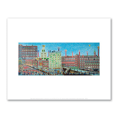 Ralph Fasanella, Meeting at the Commons - Lawrence 1912, 1977, Collection of Richard Rosenthal, © Estate of Ralph Fasanella. Fine Art Prints in various sizes by 1000Artists.com