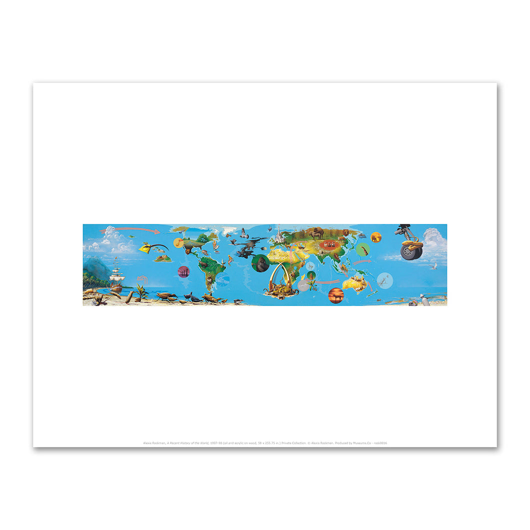 Alexis Rockman, A Recent History of the World, 1997-98, Fine Art Prints in various sizes by 1000Artists.com