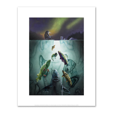 Alexis Rockman, Ice Fishing, 2017, Fine Art Prints in various sizes by 1000Artists.com