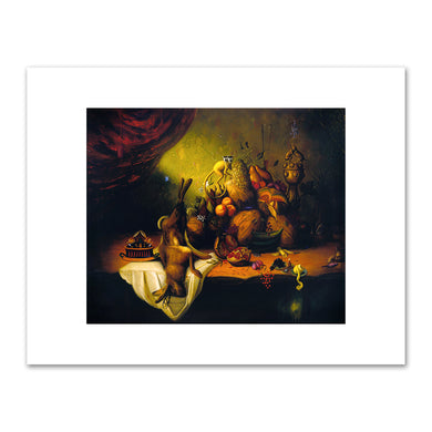 Still Life with Monkey by Alexis Rockman