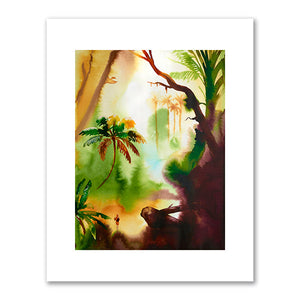 Alexis Rockman, The Flooded Forest, 2018, Private Collection. © Alexis Rockman. Fine Art Prints in various sizes by 1000Artists.com