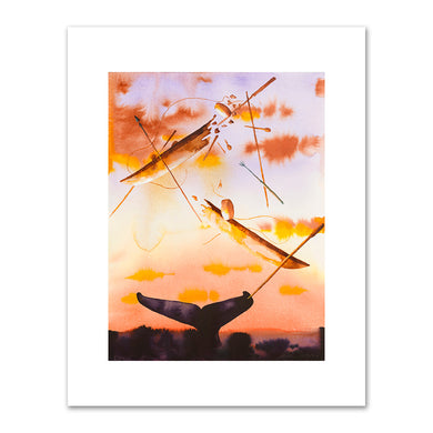 Alexis Rockman, The Whale Strikes Back (after Raleigh), 2019, Private Collection, © Alexis Rockman. Fine Art Prints in various sizes by 1000Artists.com