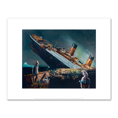 Alexis Rockman, Titanic, 2019-20, Private Collection, © Alexis Rockman. Fine Art Prints in various sizes by 1000Artists.com