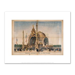 H. Meyer, "Le Petit Journal". 1900 World Fair: the main gate, Fine Art prints in various sizes by 1000Artists.com