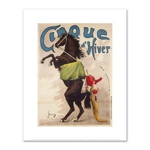 Jean-Alcide-Henri Boichard, "Cirque d'Hiver" (horsewoman), Printed by Imprimerie Victor Palyart, between 1880 and 1900, Fine Art Prints in various sizes by 1000Artists.com
