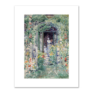 Childe Hassam, The Garden in Its Glory, 1892, Smithsonian American Art Museum. Fine Art Prints in various sizes by 1000Artists.com