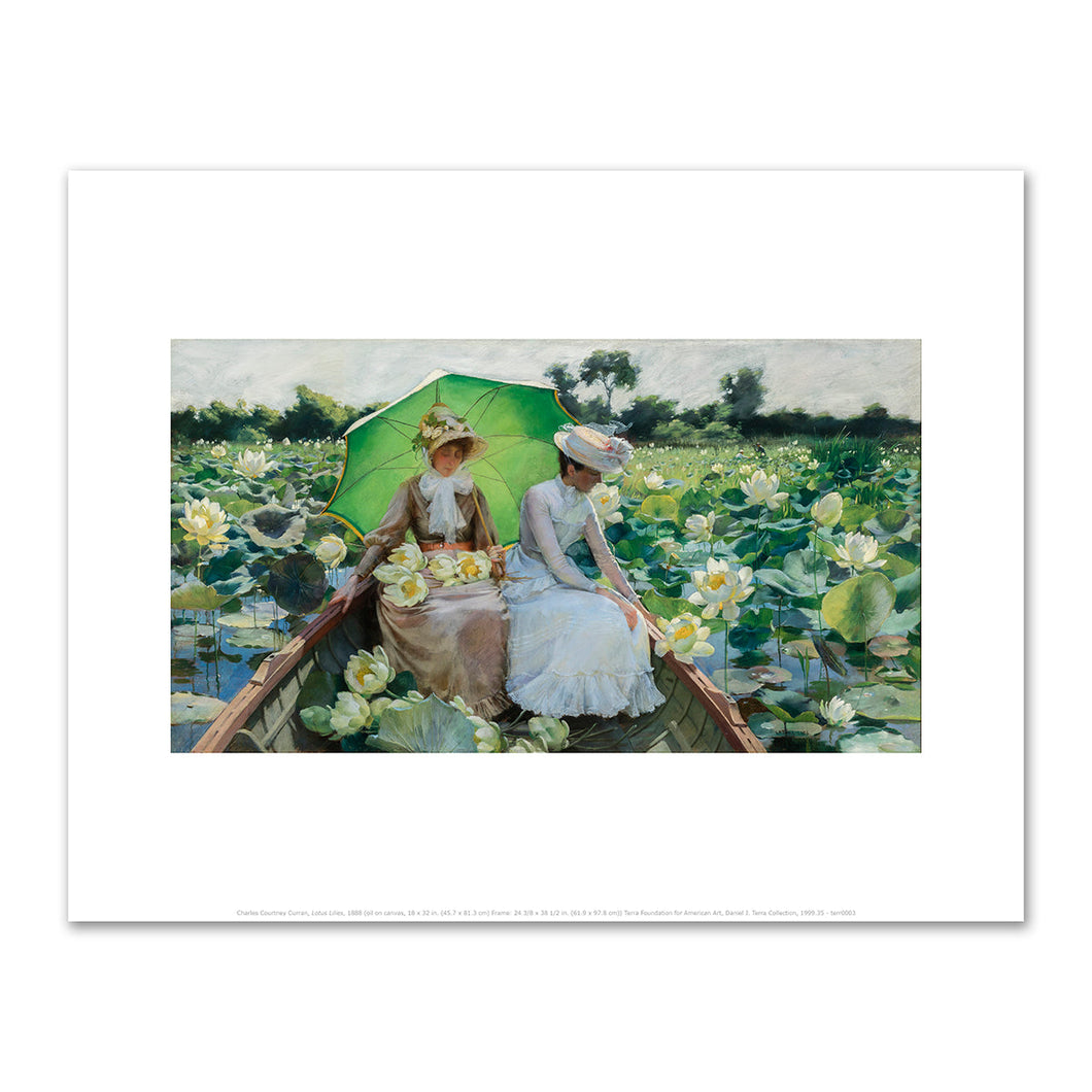 Charles Courtney Curran, Lotus Lilies, 1888, Terra Foundation for American Art. Fine Art Prints in various sizes by 1000Artists.com