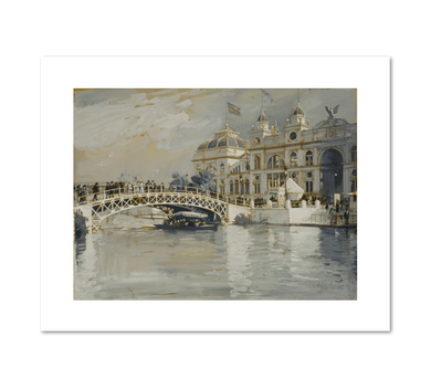 Frederick Childe Hassam, Columbian Exposition, Chicago, 1892, Fine Art Prints in various sizes by 1000Artists.com
