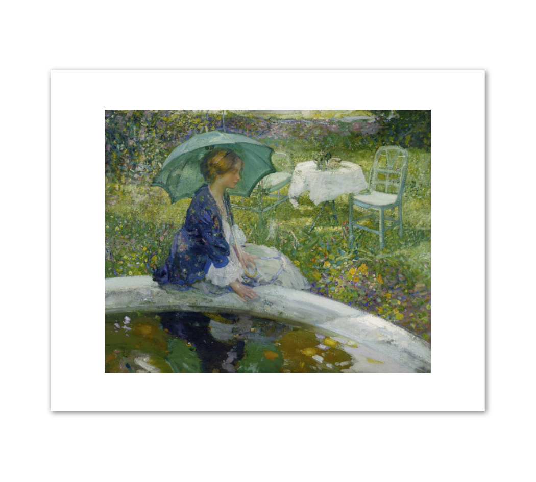 Richard Emil Miller, The Pool, c. 1910, Fine Art Prints in various sizes by 1000Artists.com