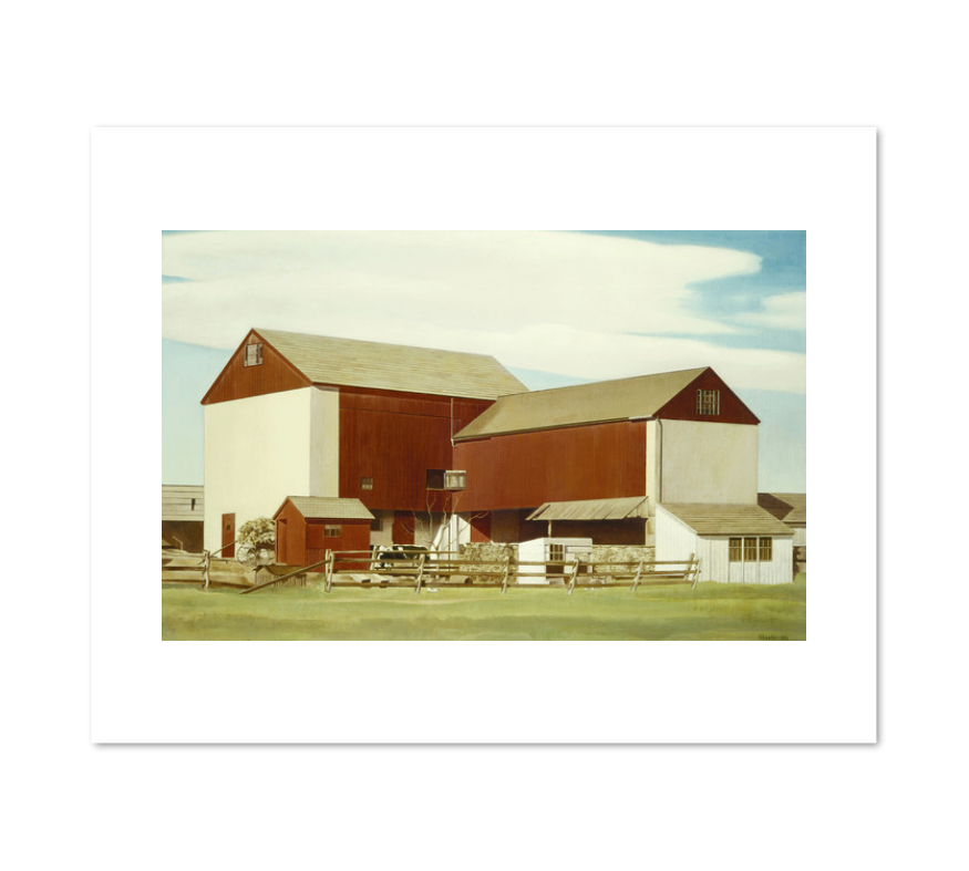 Charles Sheeler, Bucks County Barn, 2020ArtSolutions
