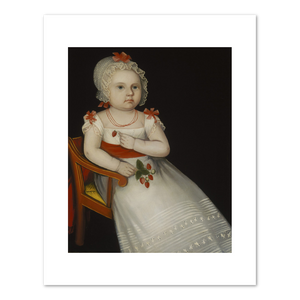 Ammi Phillips, Mary Elizabeth Smith, 1827, Terra Foundation for American Art. Fine Art Prints in various sizes by 1000Artists.com