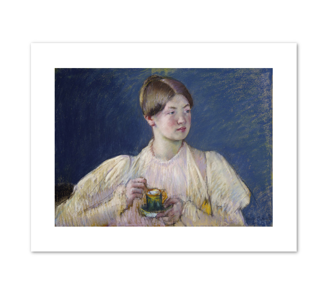 Mary Cassatt, La Tasse de thé, 1897, Terra Foundation for American Art. Fine Art Prints in various sizes by 1000Artists.com