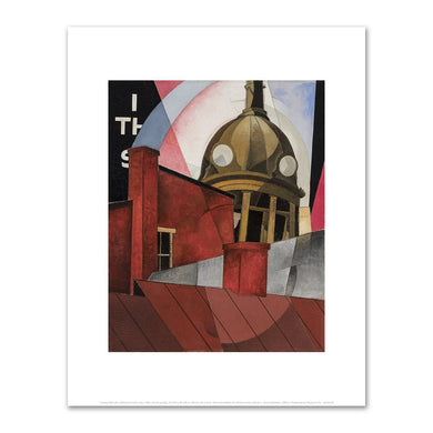Charles Demuth, Welcome to Our City, 1921, Fine Art Prints in various sizes by 1000Artists.com