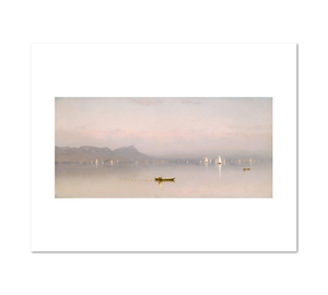 Sanford Robinson Gifford, Morning in the Hudson, Haverstraw Bay, 1866, Fine Art Prints in various sizes by 1000Artists.com