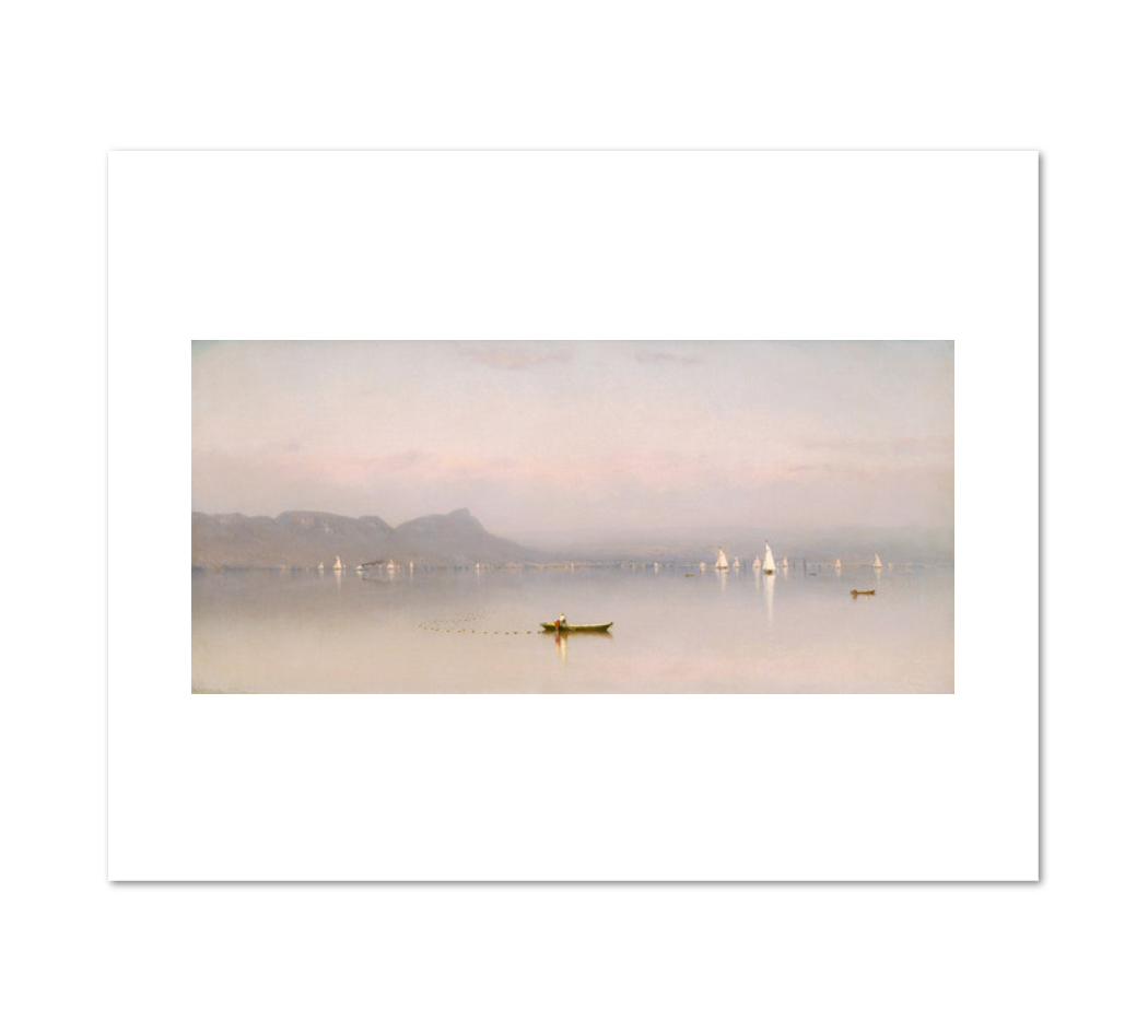 Sanford Robinson Gifford, Morning in the Hudson, Haverstraw Bay, 1866, Fine Art Prints in various sizes by 1000Artists.com
