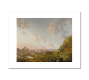 View of a Manor House on the Harlem River, New York by William Groombridge