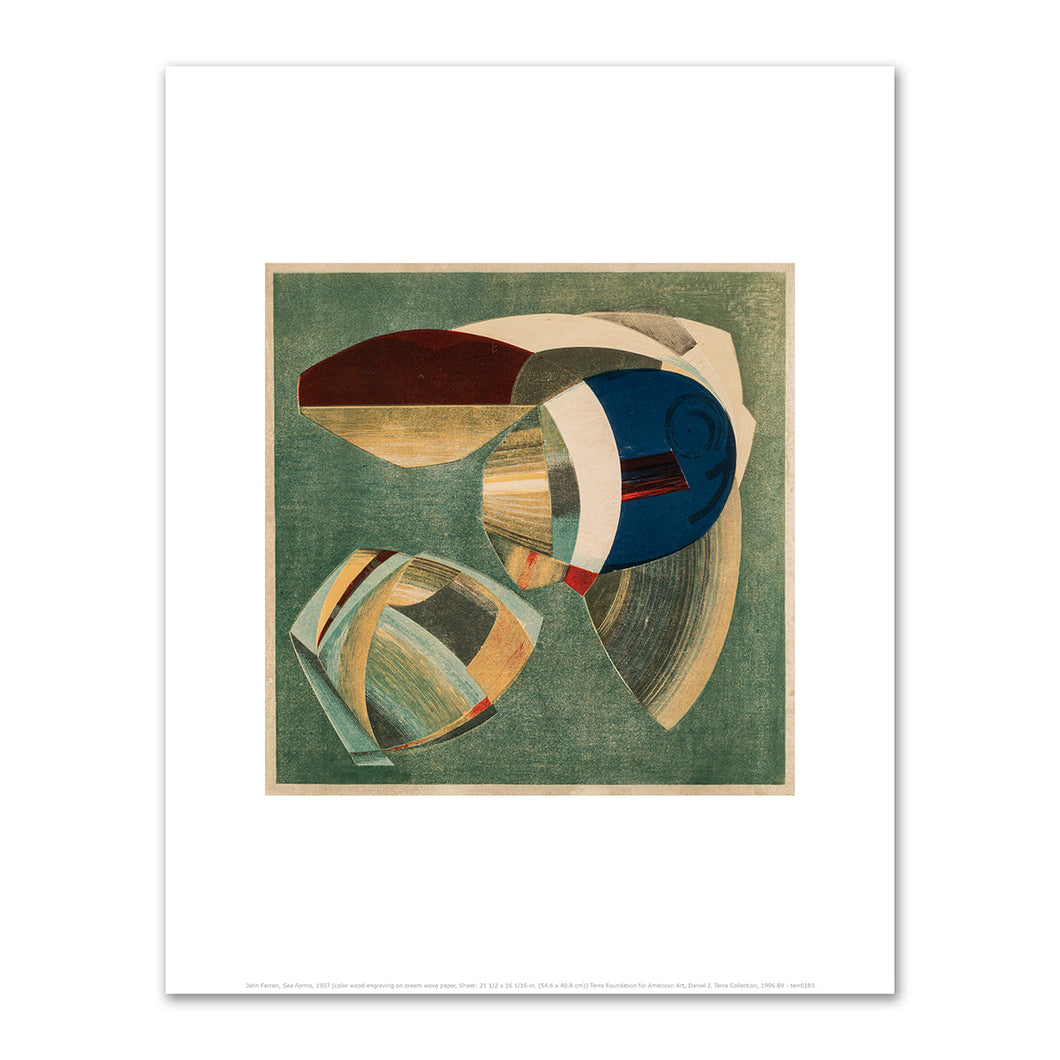 John Ferren, Sea Forms, 1937, Terra Foundation for American Art. Fine Art Prints in various sizes by 1000Artists.com