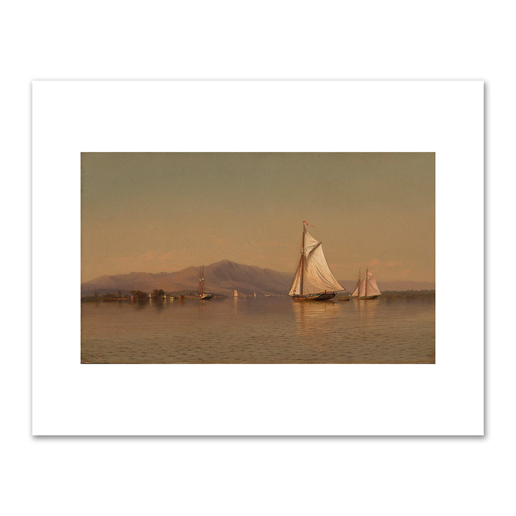 Francis A. Silva, On the Hudson near Haverstraw, 1872, Terra Foundation for American Art. Fine Art Prints in various sizes by 1000Artists.com