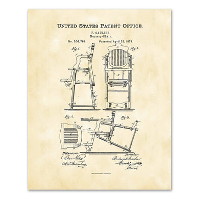 Frederick Caulier, No. 202,788 Improvement in Nursery-Chairs, 2020ArtSolutions