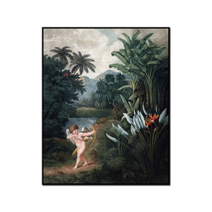 Cupid Inspiring Plants with Love by Robert John Thornton Artblock