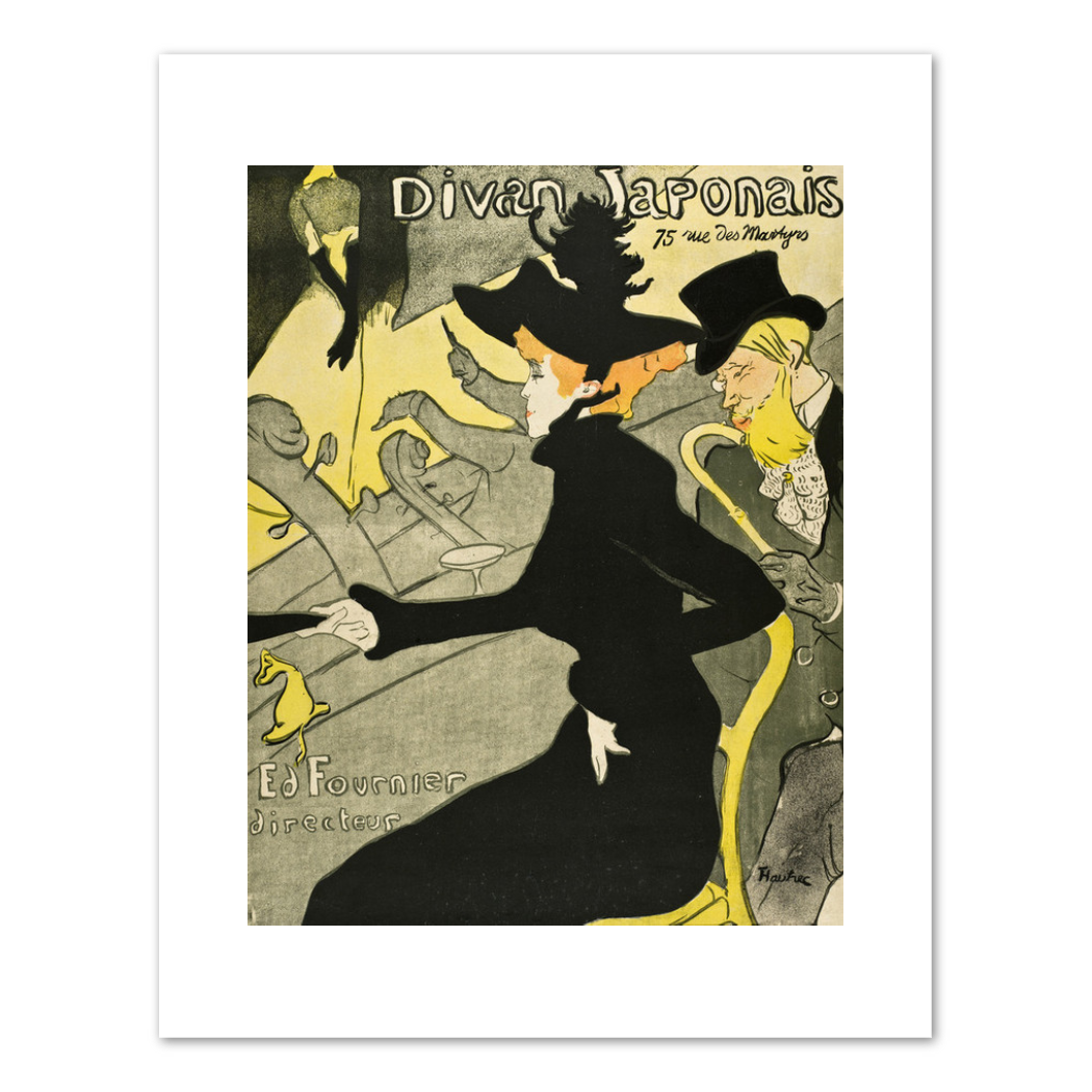 Henri de Toulouse-Lautrec, Divan Japonaise, 1892-1893, Fine Art Prints in various sizes by 1000Artists.com